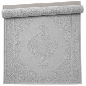 OZ Home Elyse Vloerkleed Grijs 160x230 cm – Modern Medaillon – Laagpolig 10 mm