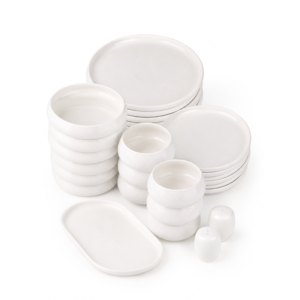 Bricard Aragon Serviesset 27-delig Wit – 6 Personen